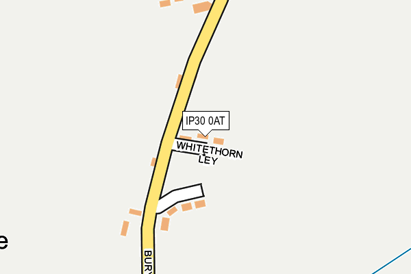 IP30 0AT map - OS OpenMap – Local (Ordnance Survey)