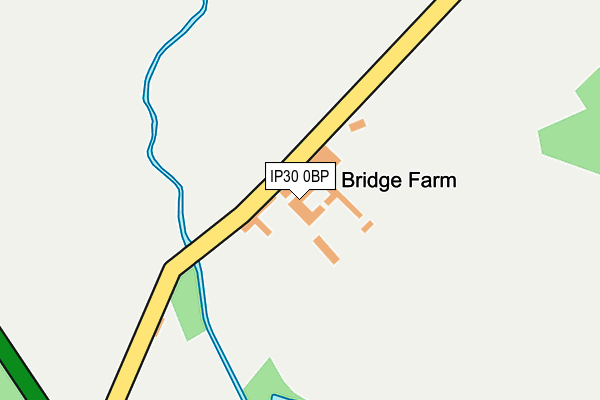 IP30 0BP map - OS OpenMap – Local (Ordnance Survey)