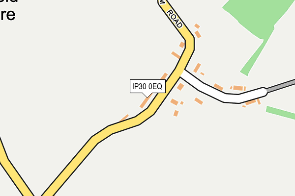 IP30 0EQ map - OS OpenMap – Local (Ordnance Survey)