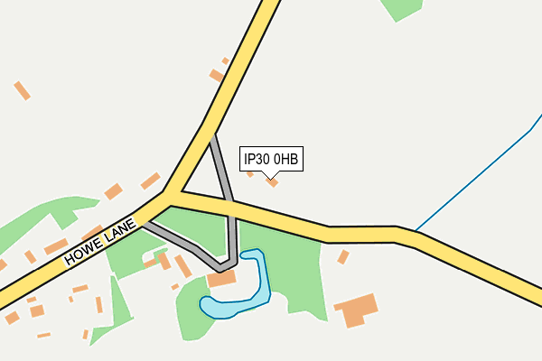 IP30 0HB map - OS OpenMap – Local (Ordnance Survey)