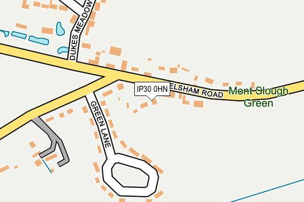 IP30 0HN map - OS OpenMap – Local (Ordnance Survey)