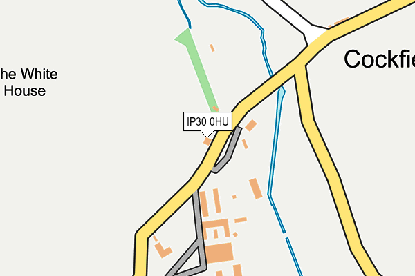 IP30 0HU map - OS OpenMap – Local (Ordnance Survey)