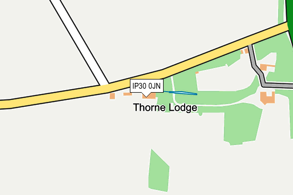 IP30 0JN map - OS OpenMap – Local (Ordnance Survey)