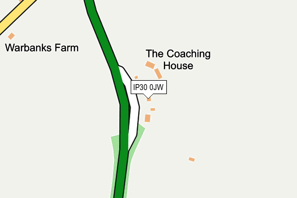 IP30 0JW map - OS OpenMap – Local (Ordnance Survey)