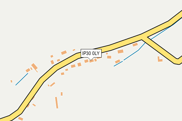 IP30 0LY map - OS OpenMap – Local (Ordnance Survey)