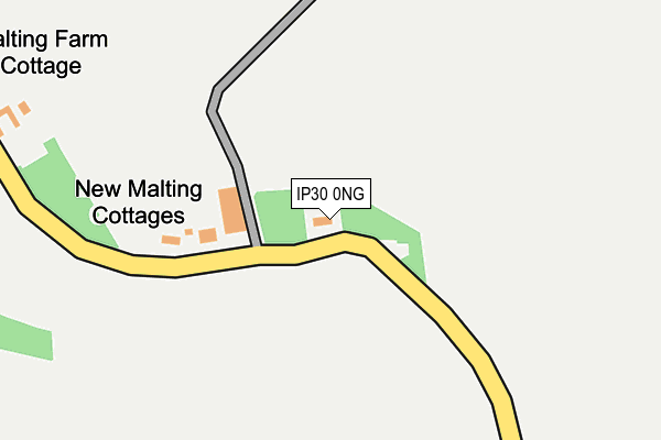 IP30 0NG map - OS OpenMap – Local (Ordnance Survey)