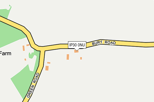 IP30 0NU map - OS OpenMap – Local (Ordnance Survey)