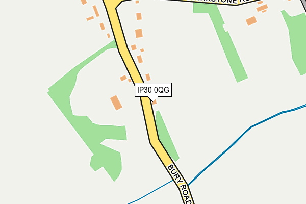 IP30 0QG map - OS OpenMap – Local (Ordnance Survey)