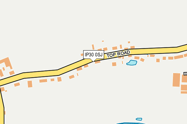 IP30 0SJ map - OS OpenMap – Local (Ordnance Survey)