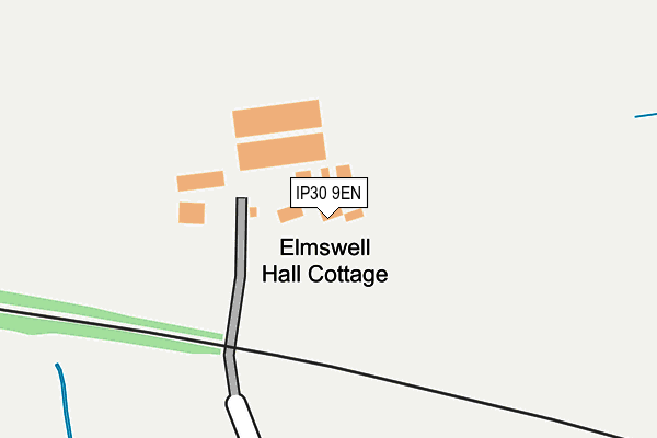 IP30 9EN map - OS OpenMap – Local (Ordnance Survey)