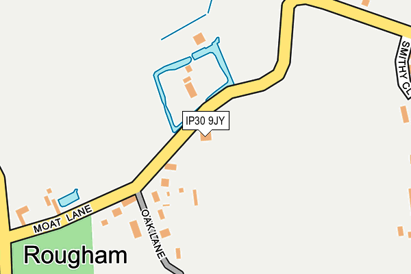 IP30 9JY map - OS OpenMap – Local (Ordnance Survey)