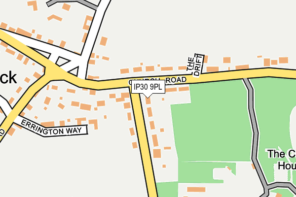 IP30 9PL map - OS OpenMap – Local (Ordnance Survey)