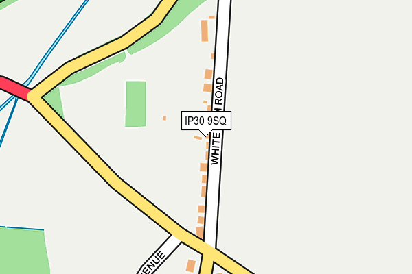 IP30 9SQ map - OS OpenMap – Local (Ordnance Survey)