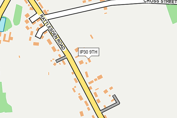 IP30 9TH map - OS OpenMap – Local (Ordnance Survey)