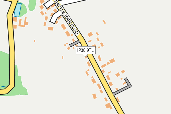 IP30 9TL map - OS OpenMap – Local (Ordnance Survey)