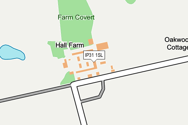 IP31 1SL map - OS OpenMap – Local (Ordnance Survey)