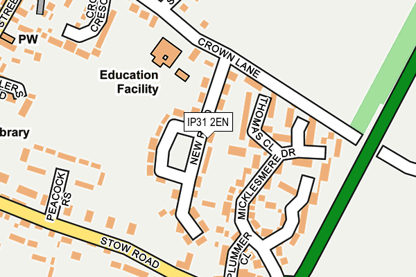 Map of WILLOWSERVE LIMITED at local scale