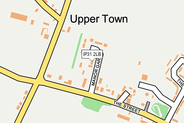 IP31 2LB map - OS OpenMap – Local (Ordnance Survey)