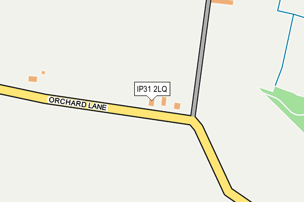 IP31 2LQ map - OS OpenMap – Local (Ordnance Survey)