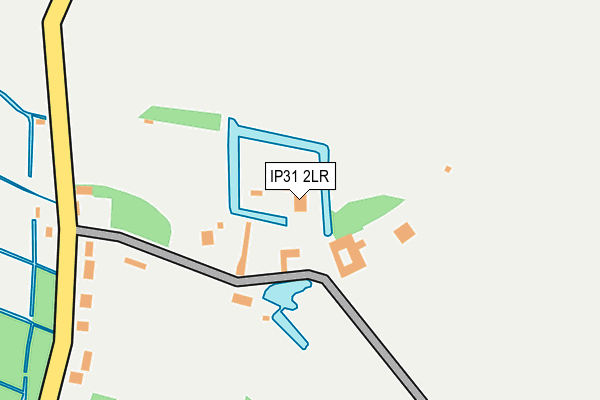 IP31 2LR map - OS OpenMap – Local (Ordnance Survey)