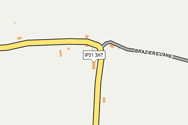 IP31 3HT map - OS OpenMap – Local (Ordnance Survey)