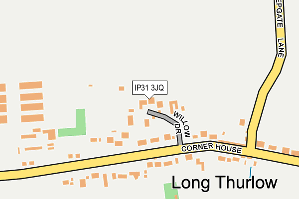 IP31 3JQ map - OS OpenMap – Local (Ordnance Survey)