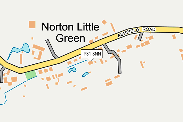 IP31 3NN map - OS OpenMap – Local (Ordnance Survey)