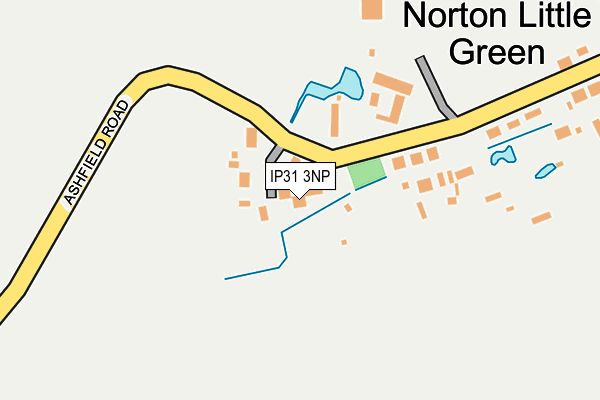 IP31 3NP map - OS OpenMap – Local (Ordnance Survey)