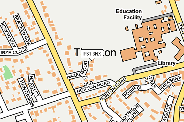 Map of EJB PROPERTY MANAGEMENT LTD at local scale