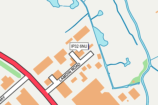 Map of ABBEY LABELS LIMITED at local scale