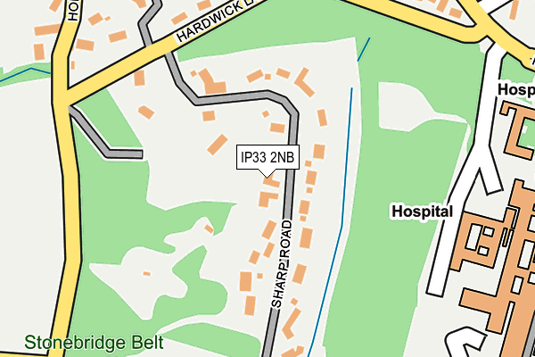 Map of VINCE MARSHALL SERVICES LIMITED at local scale