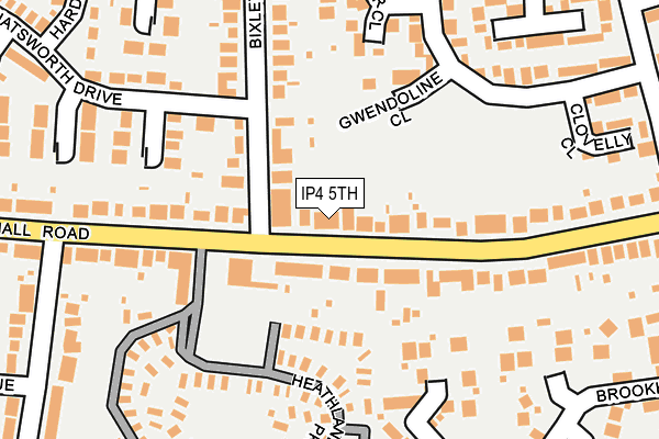 IP4 5TH map - OS OpenMap – Local (Ordnance Survey)