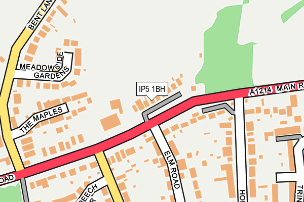 Map of J W O'DOWD LTD at local scale