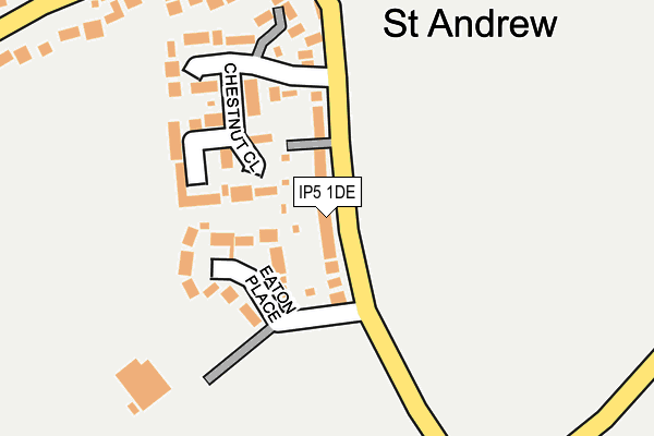 IP5 1DE map - OS OpenMap – Local (Ordnance Survey)