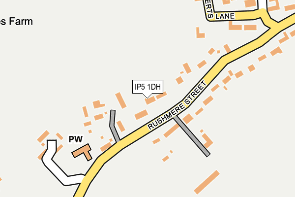 IP5 1DH map - OS OpenMap – Local (Ordnance Survey)