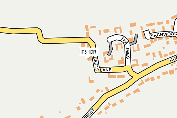 IP5 1DR map - OS OpenMap – Local (Ordnance Survey)