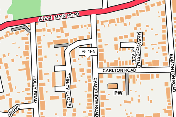 IP5 1EN map - OS OpenMap – Local (Ordnance Survey)