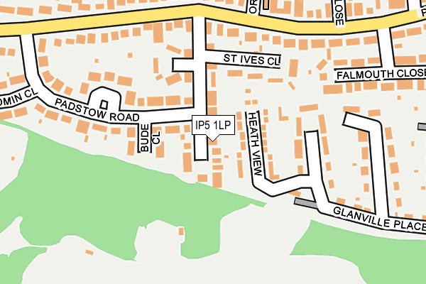 IP5 1LP map - OS OpenMap – Local (Ordnance Survey)