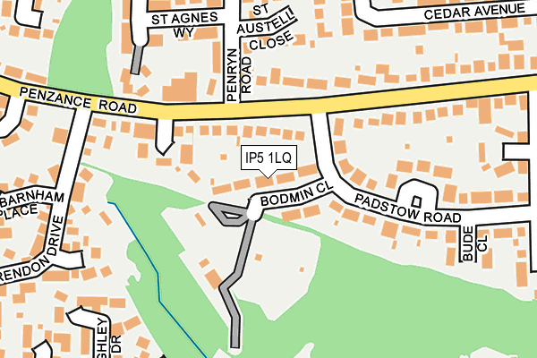 IP5 1LQ map - OS OpenMap – Local (Ordnance Survey)