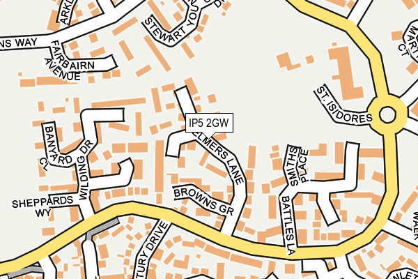 Map of DUMARIE LTD at local scale
