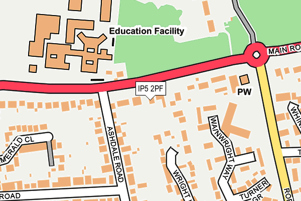 Map of IC STUDIO TRADERS LTD at local scale