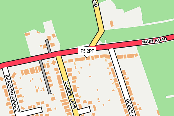 IP5 2PT map - OS OpenMap – Local (Ordnance Survey)