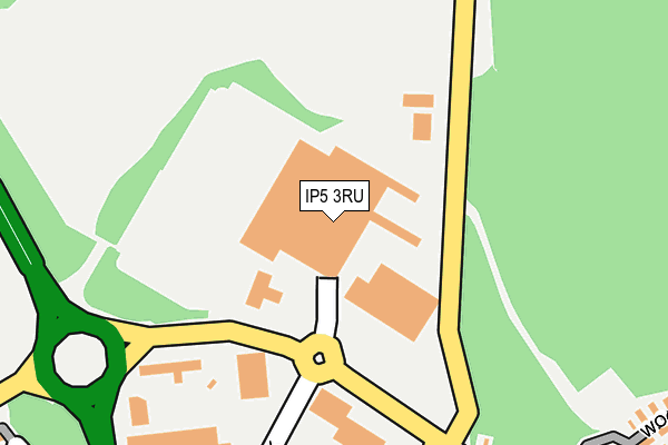 IP5 3RU map - OS OpenMap – Local (Ordnance Survey)