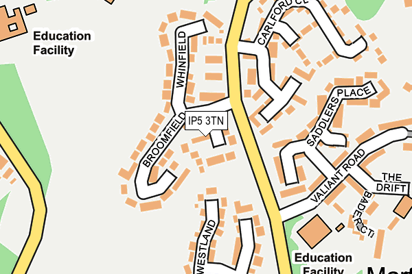 Map of RICHARD BOOTHER CONSULTANCY LTD at local scale