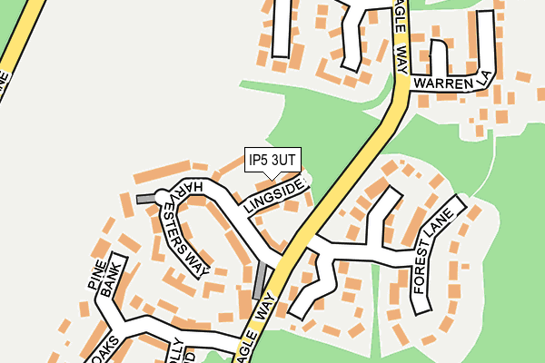 IP5 3UT map - OS OpenMap – Local (Ordnance Survey)