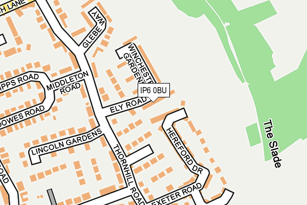 Map of JANICE ROWLES LTD at local scale