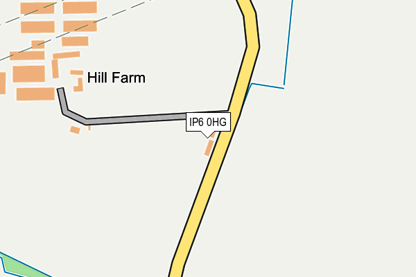 IP6 0HG map - OS OpenMap – Local (Ordnance Survey)