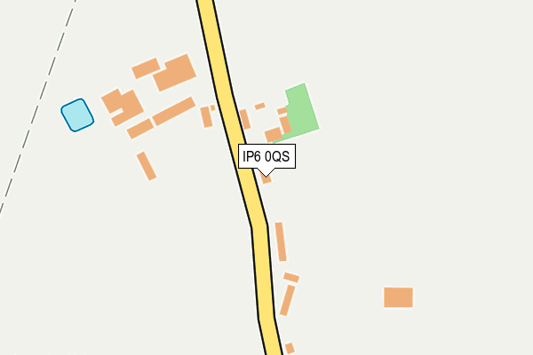 IP6 0QS map - OS OpenMap – Local (Ordnance Survey)