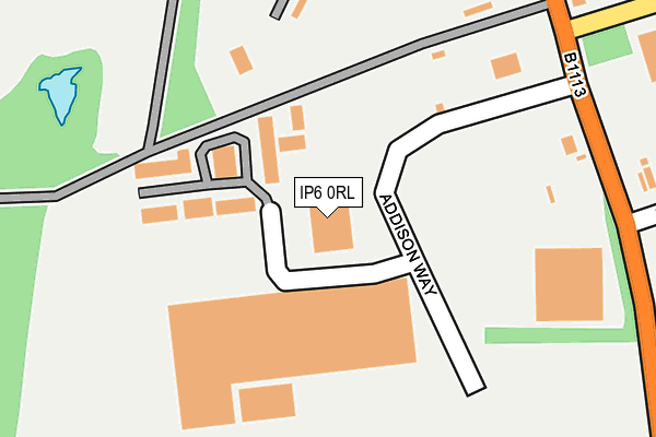 Map of UNIVERSAL GARAGE LIMITED at local scale