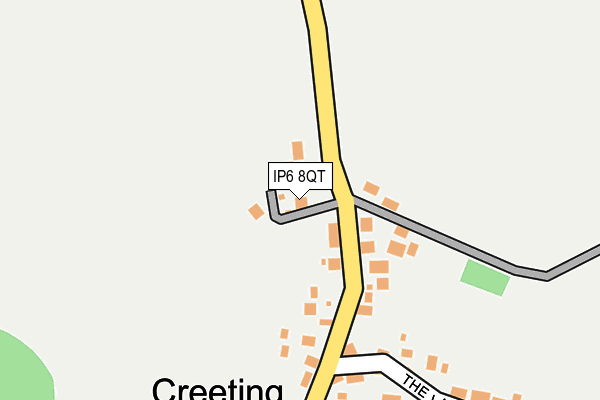 IP6 8QT map - OS OpenMap – Local (Ordnance Survey)